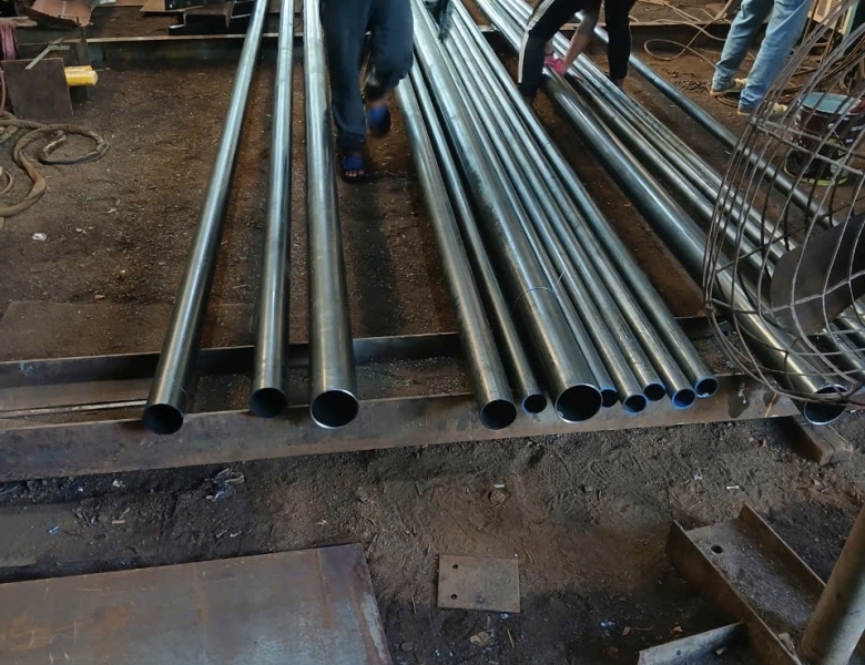 THI CÔNG HỆ THÔNG TRỤC CƠ KHÍ CHO HỆ THỖNG XỬ LÝ NƯỚC THẢI